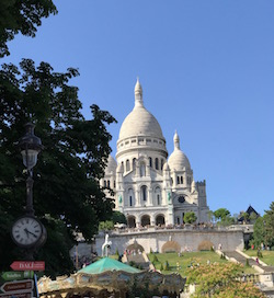 Sacre Couer on Montmarte Hill
