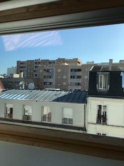 View from my hotel room in central Paris
