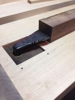 Bench hook in action