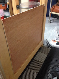 Back bench panel