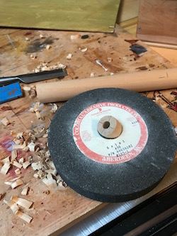 New old stock grinding wheel in great condition.