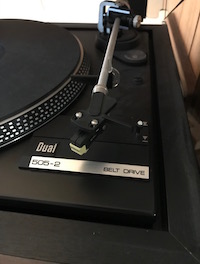 Old school Dual 505-2 turntable tone arm