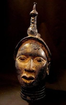 Africa, Benin bronze head