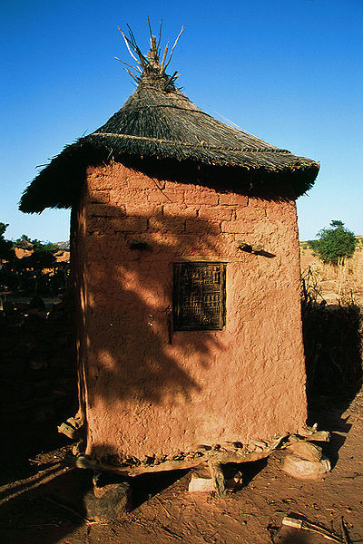 Granary door of the Dogon people.