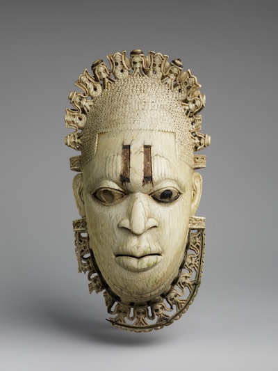 Iyoba, Benin Queen built and carved in ivory