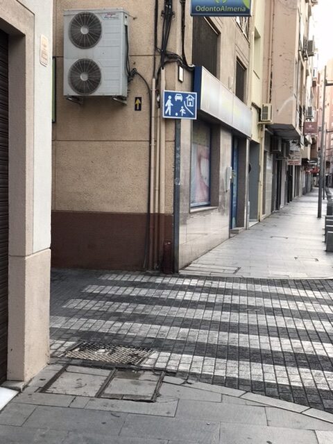 Almeria, Spain street shot.