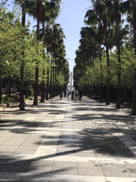 La Rambla in Almeria.