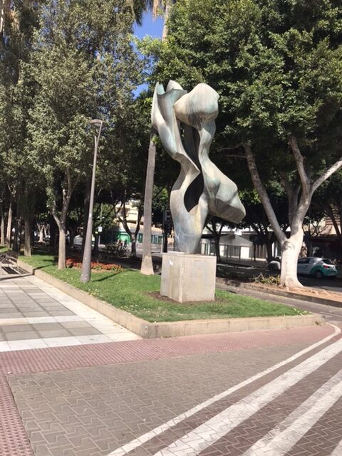 Public art in Almeria.