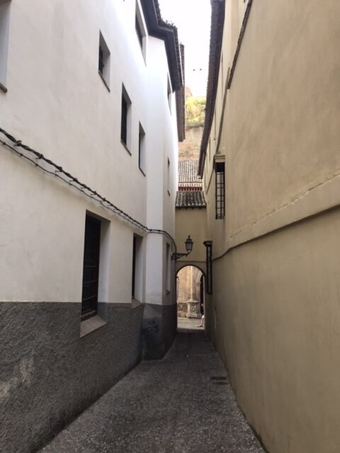 Gloria street in Granada.