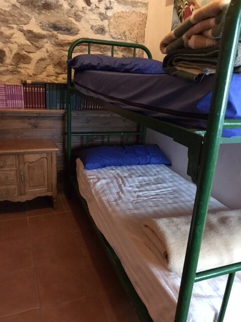 The bunk room in the casa de America.