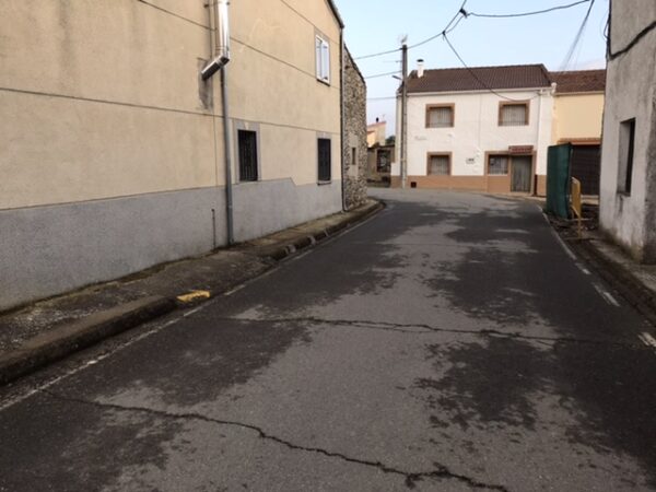 A street on the camino Mozárabe.