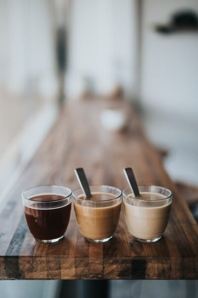 Three coffees.
