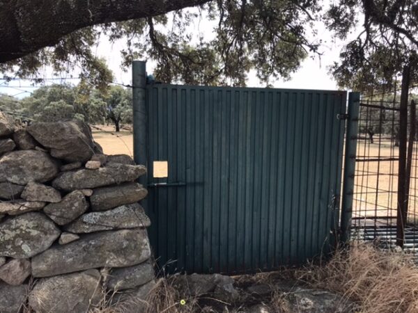 Potentially a bad day for the property owner if the door is left open.