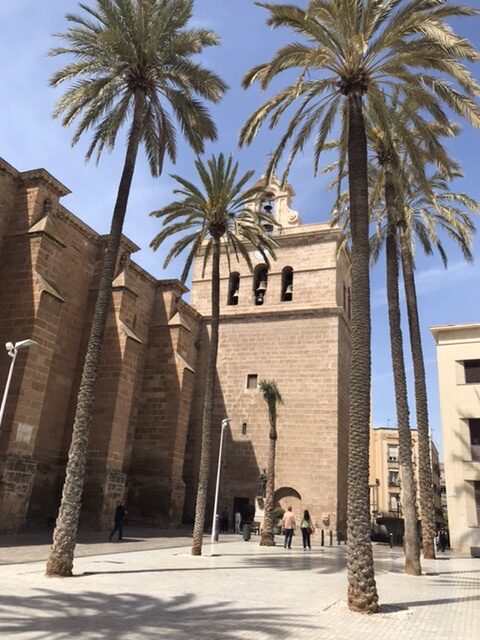 View of Almeria Cathedral.