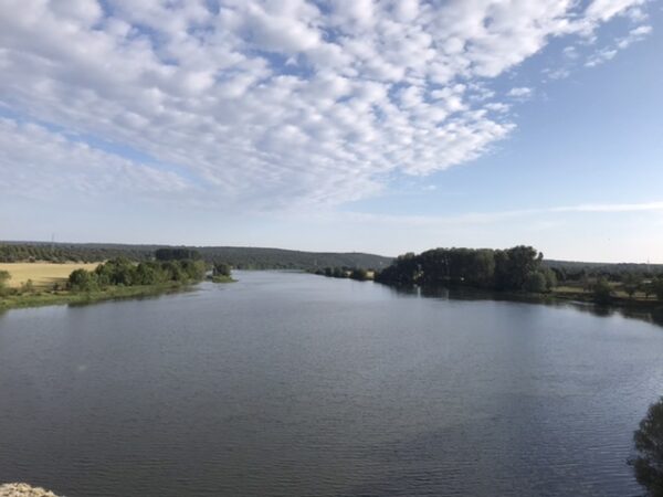 Esla River off the camino Sanabrés.