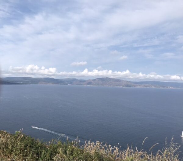 Another view of the Atlantic Ocean in Fisterra, Spain.