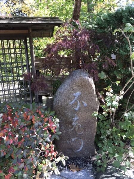 The Ageless Gate boulder.